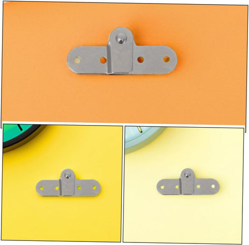 6pcs jojofuny Folding Door Hinges and Table Hinge Brackets, Furniture Hardware Accessories for Folding Tables