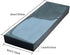3000, Natural Professional Straight Razor Sharpening Stone, Wet Stone Knife Sharpener Stone Grindstone,Dual Grit