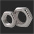 RWRAPS 5/10pcs M4 M5 M6 M8 M10 M12 M14 M16 M18 M20 304 Nut(10pcs,M18) Stainless Steel Thin Nuts Flat Tighting Hexagon