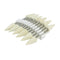 Luo ke 10mm Wool Felt Polishing Bits, 1/8'' Shank, Conical Shape for Dremel Rotary Tool