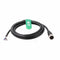 M12 A Coding 4 Pin Female Actuator Sensor Signal Cable to Bare Wire, 2m for Industrial Controls Automation