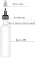 2 Pcs 16oz Plastic Dispensing Bottles with Twist Top Cap
