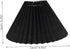 Housoutil Lamp Shade Protector Lamp Black Table Decor Cover Pleated Table s Shades Chandelier Wall Fabric Pleated Light