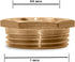 Brass Bushing 3/4" Female x 1" Male Threaded Reducer Bushing Pipe Fittings