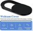 50 0.027-Inch Mesee Pieces Webcam Cover Slider, Ultra Thin Web Camera Protective Privacy Covering Slide Stickers
