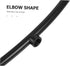 Gadpiparty Curved Lamp Stem for Wall Sconces Durable Light Fixture Rod Easy to Install Elegant Design for Bedroom