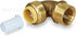 Everflow Supplies Pushlock UPF1 - 1 Inch Long Push x Female Elbow for Quick Installation