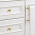 SANCHAKOU 2 Pack 30 14 26Mm Drawer Handles Brass Cabinet Door Handles Wardrobe Shoe Cabinet Bedside Cabinet Cabinet