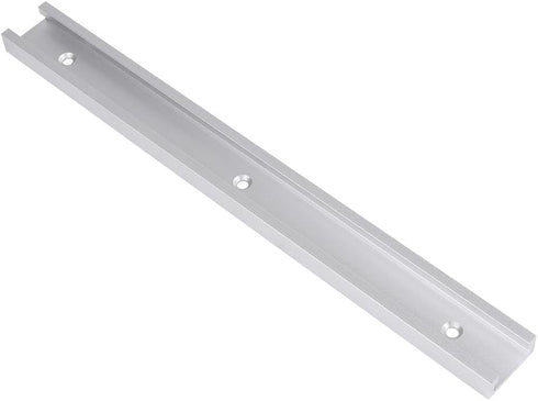 Yosoo Aluminum Alloy T-Track Woodworking, T-Slot Track for Workbench Machines (300mm/400mm) (1#)