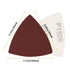 SPEEDWOX 30 Pcs Hook and Loop Triangle Sandpaper, 1500 Grit 80mm for Oscillating Multi Tool Detail Sander