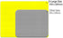 Extra Large Non-Slip Rectangle Mousepad, FINCIBO Solid Bright Yellow Mouse Pad for Home and Office