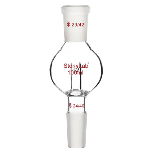 stonylab Rotary Evaporator Bump Trap, Laboratory Rotary Evaporator with 29/42 Joint