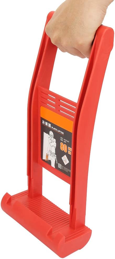 Drywall Carrier: Lift and Carry Panel Mover with 176 lbs Load, Plastic Tool for Plywood, Glass Board, Plasterboard