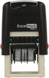 ExcelMark Posted - Self-Inking Rubber Date Stamp - Compact Size with Black Ink