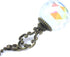 Pack 2 MY MIRONEY Crystal Prism Ball Ceiling Fan Pull Chains Vintage Extender Light Pull Chain Clear Crystal Pendant