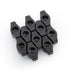 DuBois 10 Pack 1/4"-20 Wing Knobs, Clamping Knobs with 7/8" Depth & 1-1/4" Head Length for T Track Accessories