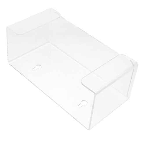 4pcs Unomor Mask Holder Wall Mount Dispenser Glove and Mask Storage for Laboratories Easy Access Holder and Gloves