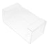 4pcs Unomor Mask Holder Wall Mount Dispenser Glove and Mask Storage for Laboratories Easy Access Holder and Gloves