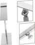 Adjustable Stainless Steel High Heels Display Stand Freestanding Shoe Riser for Retail Shops and Shoe Display Rack