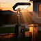 Clip On Solar Motion Sensor Light Outdoor, 600LM 3 Modes IP65 Waterproof,