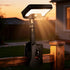 Clip On Solar Motion Sensor Light Outdoor, 600LM 3 Modes IP65 Waterproof,