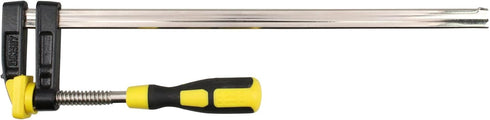 Bar Clamp - 12" F-Clamp with Ergonomic Handle & Push-Button Adjustment - 107118