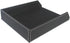 KINGFOM Letter Tray, PU Leather Paper Organizer for Desk, A4 Size Black Storage Holder for Office, Home, School