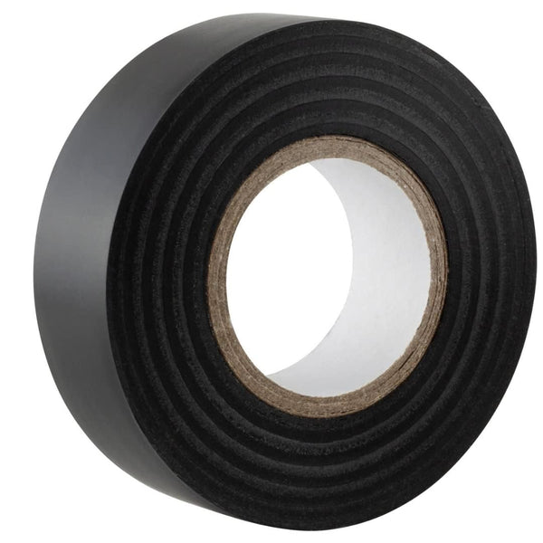 GTSE Black PVC Electrical Insulation Vinyl Tape, ¾ in x 66ft, Triple Pack of Premium Tape