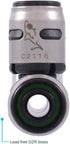 SharkBite 1/2 Inch EvoPEX Tee, Pack of 3, Push to Connect Plumbing Fitting, PEX, K362Z3 by SharkBite