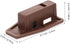 SOLUSTRE Metal Drawer Slide Replacement Kit with Heavy-Duty Drawer Track Guide and Stopper for Cabinet Hardware