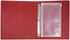 JAM PAPER Plastic 3 Hole Punch Binder Envelopes - #10 Wallet Booklet Clear Zip Closure 3/Pack