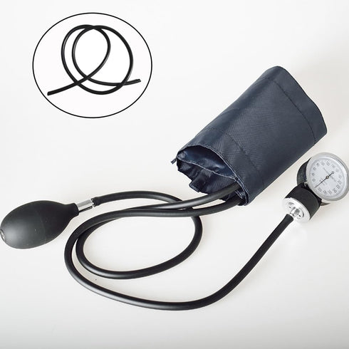 DeaHea 2 Pack 3FT Set Manual Blood Pressure Air Hose Replacement Rubber Tube Air Tubing for Aneroid Sphygmomanometer