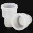 Stonylab Silicone Stopper with Thread, 14# Natural Septum Stopper for 14/20 Outer Joint Lab Glassware, 10 Pack