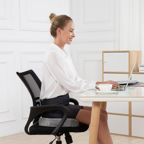 Tailbone SAIREIDER Seat Cushions for Office Chairs, Memory Foam Coccyx Cushion Pads for Pain, Sciatica Relief Pillow