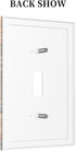 HTSAHKV 3 5 Inch Autumn Farm Donkey Wall Plate Light Switch Cover Single Gang Outlet Faceplate Print Plate Cover X