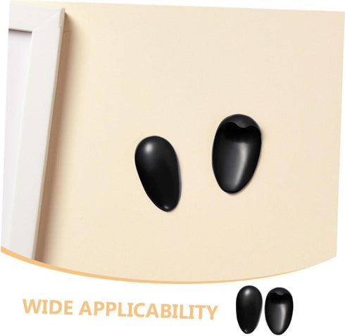 40pcs Black Ear Protector Caps for Hair Dyeing Reusable Heat-Resistant Ear Covers Soft and Comfortable for Home