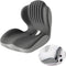JNHEST Ergonomic Seat Cushion, L-Shaped Memory Foam Orthopedic Seat Cushion with Coccyx Hollow
