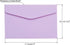 PATIKIL Mini Envelopes, 60 Pack 4.5 x 3.2 Inch Paper Blank Small Items Storage Business Card Holder for Greeting Note Party, Light Purple by PATIKIL