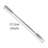 Stainless Steel Mini Double-Ended Spatula, Semi-Micro Shovel with Conical Arrow End and Flat End - 4PCS