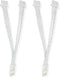 Y-Splitter Extension Cable for Philips Hue Lightstrip V4, LED Strip Lighting, 2 Pieces, White