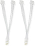 Y-Splitter Extension Cable for Philips Hue Lightstrip V4, LED Strip Lighting, 2 Pieces, White