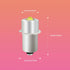 LED Upgrade Flashlight Bulb DC4-24V 3V-6V 4.5V 6V 12V 18V 3W P13.5S Conversion Kit for Ryobi Milwaukee Craftsman