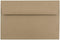 JAM PAPER A9 Premium Invitation Envelopes, 5 3/4 x 8 3/4, Brown Kraft Paper Bag, 50/Pack