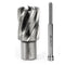 OSCARBIDE 1"x1" Annular Cutter, 3/4 inch Weldon Shank, 1 inch Cutting Diameter, 1 inch Depth of Cut, 2 Flat Mag Drill