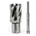 OSCARBIDE 1"x1" Annular Cutter, 3/4 inch Weldon Shank, 1 inch Cutting Diameter, 1 inch Depth of Cut, 2 Flat Mag Drill
