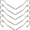 10Pcs Dental Lip Hooks, Stainless Steel Tester Endo Instrument Tools for Dental Clinic, Lab Equipment - 2 mm