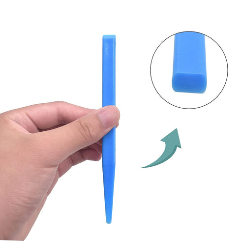 10 Pcs Dental Plastic Spatulas, Angzhili Mixing Spatula for Impression Material