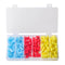 PONFY 120PCS Nylon Insulated Flag Spade Quick Disconnects, Female Wire Connector Assortment Set