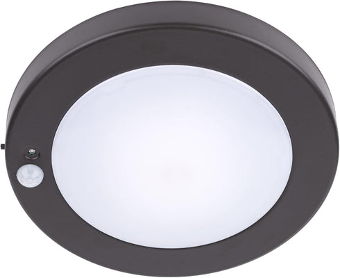 YoonLIT Flush Mount Motion Sensor LED Ceiling Light with Photocell Sensor, ON/Off