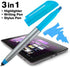 Stylus Ballpoint Pen with Highlighter Tips - 3-in-1 Stylus for Touchscreens, Pack of 10